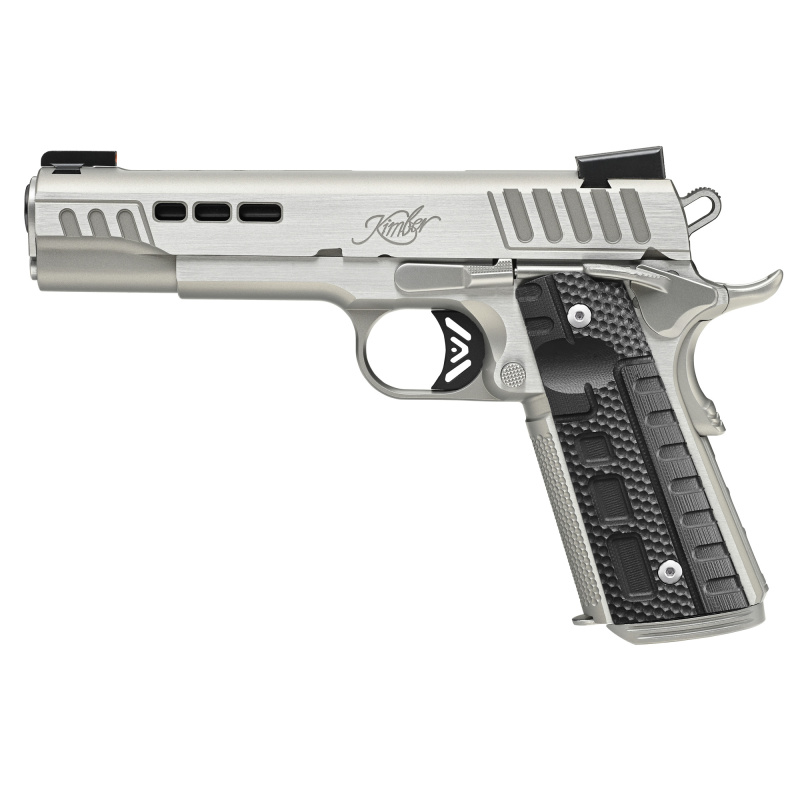Rapide Frost | 45ACP, 5" Barrel, Silver KimPro II/DLC Finish, 1 8 Rd Magazine