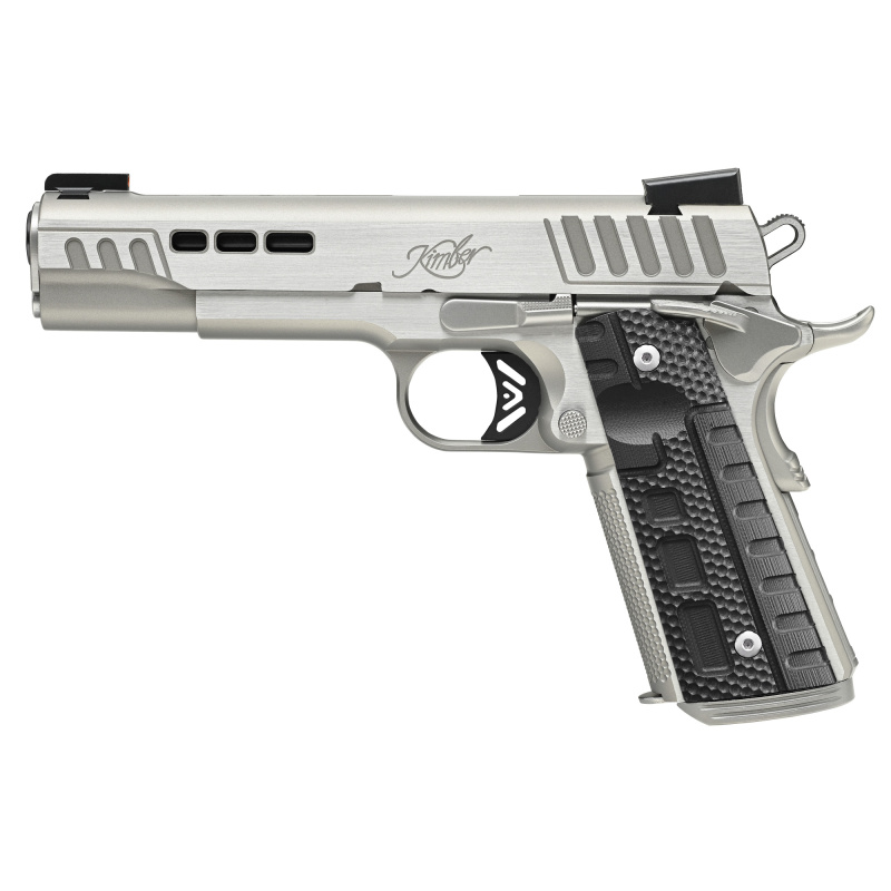 Rapide Frost | 9x19mm, 5" Barrel, Silver KimPro II/DLC Finish, 1 10 Rd Magazine
