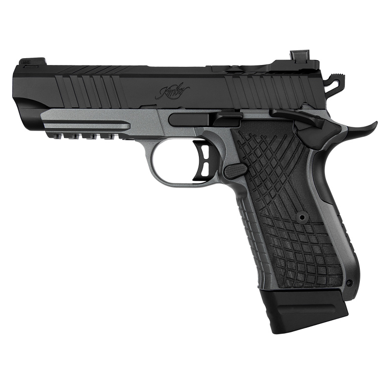 KDS9c | 9x19mm, 4" Barrel, Railed Aluminum Frame, Optics Ready, Dark Gray/Black, 2 15 Rd Magazines, Optic Not Included