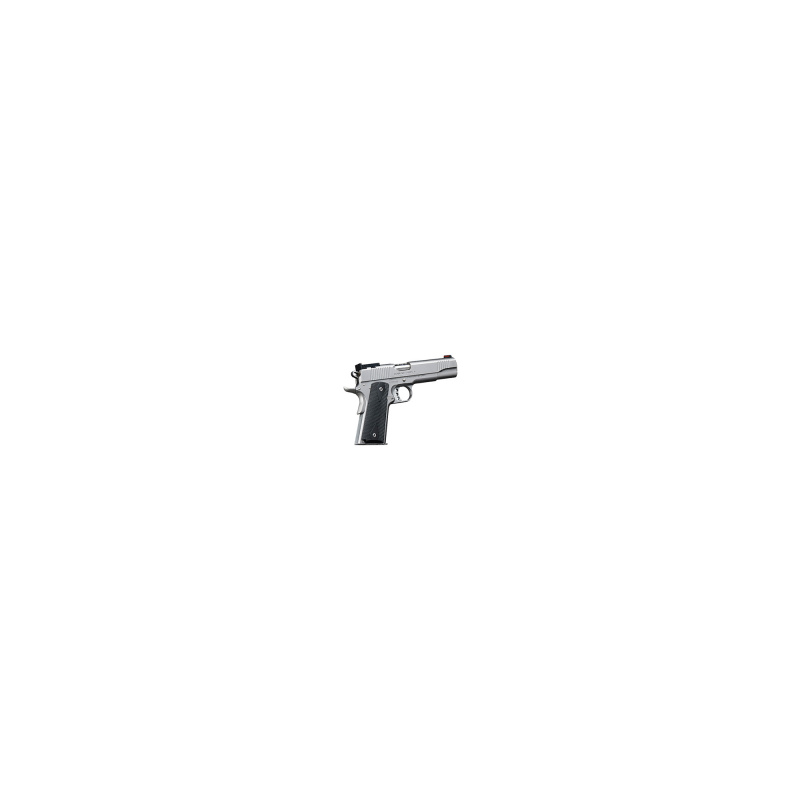 Stainless Target II, Semi-automatic, 1911, Full Size, 10MM, 5" Barrel, Matte Finish, Silver, Laminate Grips, Adjustable Sights, 8 Rounds 3200107CA
