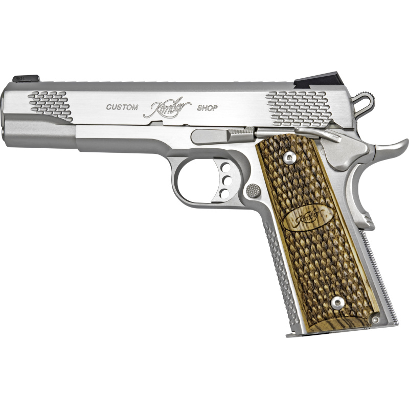 Stainless Raptor™ II | 45ACP, 5" Barrel, Ambi Safety, 8rd Magazine