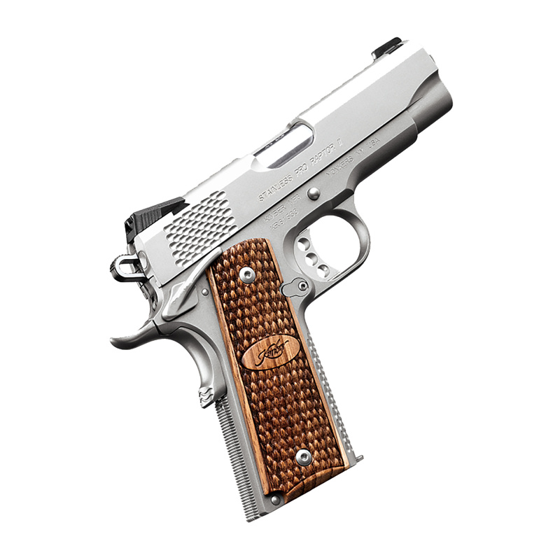 Stainless Pro Raptor™ II | 9mm, 4" Barrel, Ambi Safety, 9rd Magazine