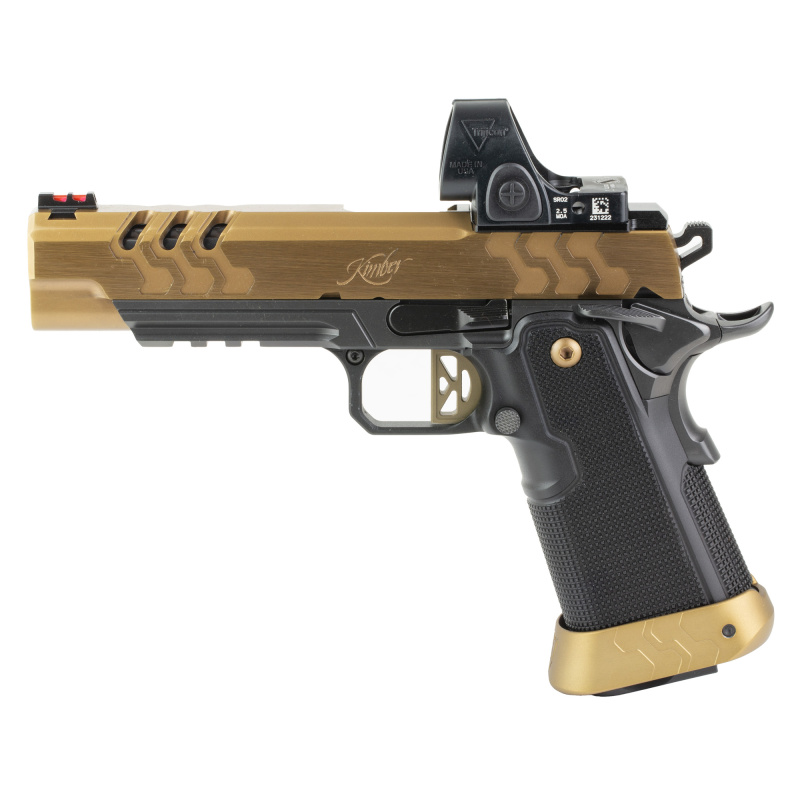 2K11 OI Optic Included | 9x19mm, 5" Barrel, DLC/Coyote PVD Finish, Steel Frame, Aluminum Grip, Magwell, 1 17 and 2 20 Rd Magazines, Optics Ready, RMR/SRO Plate