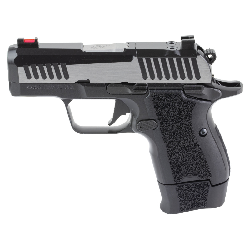 CDS9 Classic, 1911, Semi-automatic, Metal Frame Pistol, Sub-Compact, 9MM, 3.18" Match Grade Barrel, KimPro II Finish, Gray, Nylon Grip Pannels, Fiber Optic Front Sights, Optic Ready, 2 Magazines, (1)-13 Round and (1)-15 Round 3100013