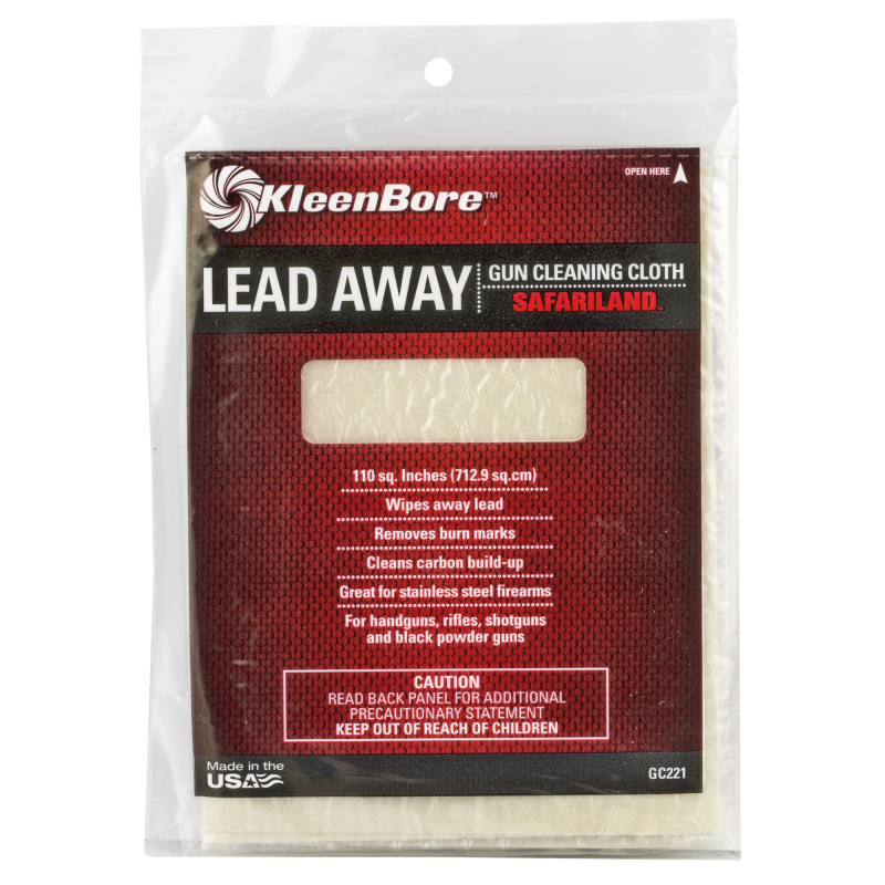 Lead-Away Cloth