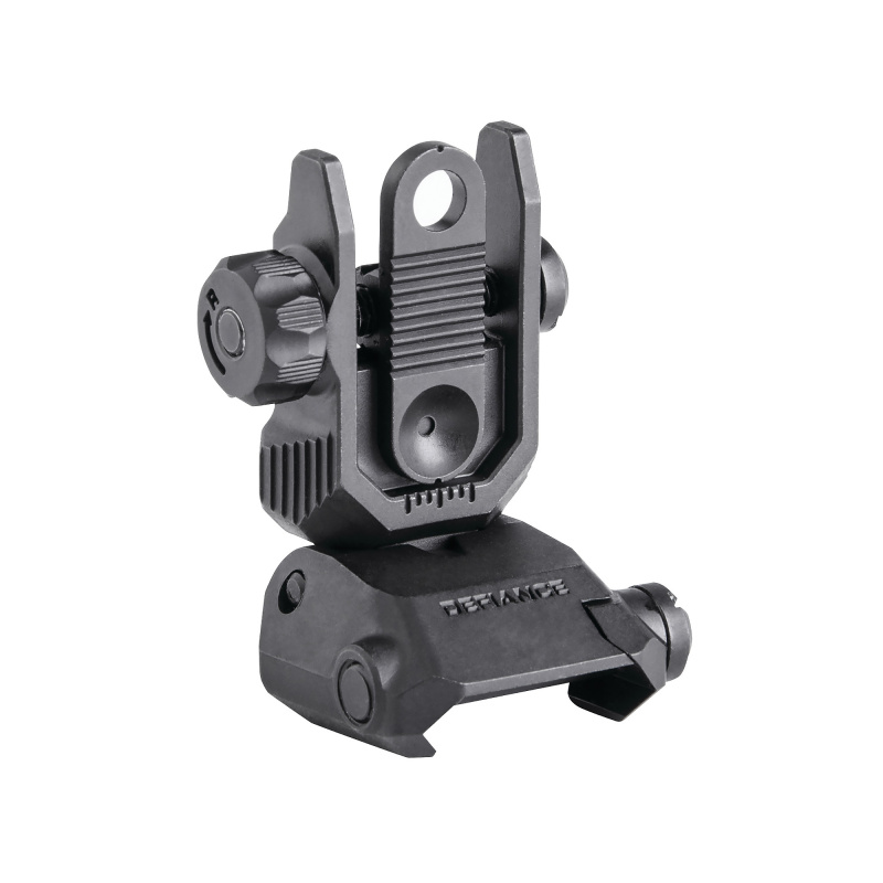 Sight, Picatinny, Black, Folding Rear, Steel DA-RSBL00