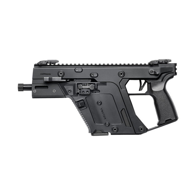 Vector SDP, Gen III, Semi-automatic Pistol, 10MM, 5.5" Barrel, Matte Finish, Black, 1 Magazine, 10 Rounds KV10-3PBL01