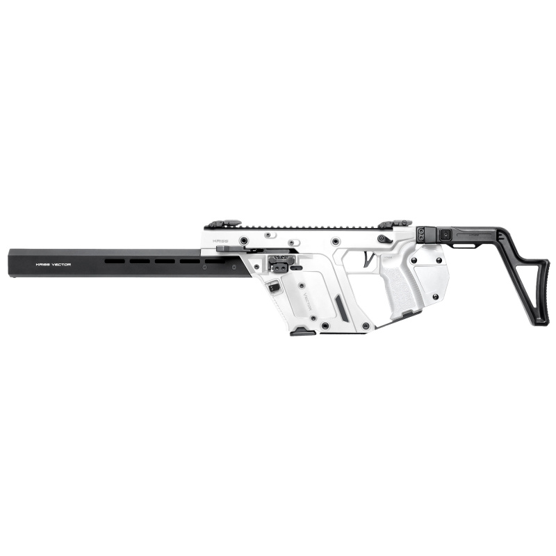 VECTOR CRB, Gen III, Semi-automatic Rifle, 9MM, 16" Threaded Barrel, 1/2X28 Thread Pitch, Matte Finish, Alpine, Low-Profile Flilp-Up Sights, Fixed Stock, 1 Magazine, 10 Rounds, California Compliant KV90-3CAP03