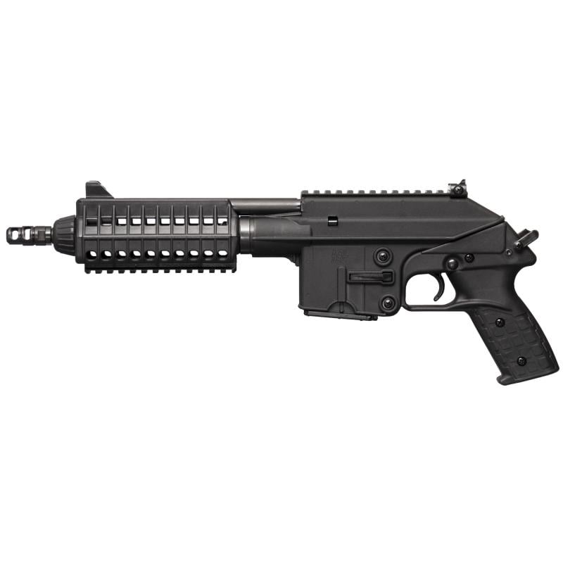PLR-16, 223 Rem/556NATO, 9.2" Barrel, Blue Slide,Black Polymer Frame, Muzzle Break, Compact Forend, Sling, Deflector Handle, Adjustable Sights, 10Rd, 1 Magazine PLR-16R