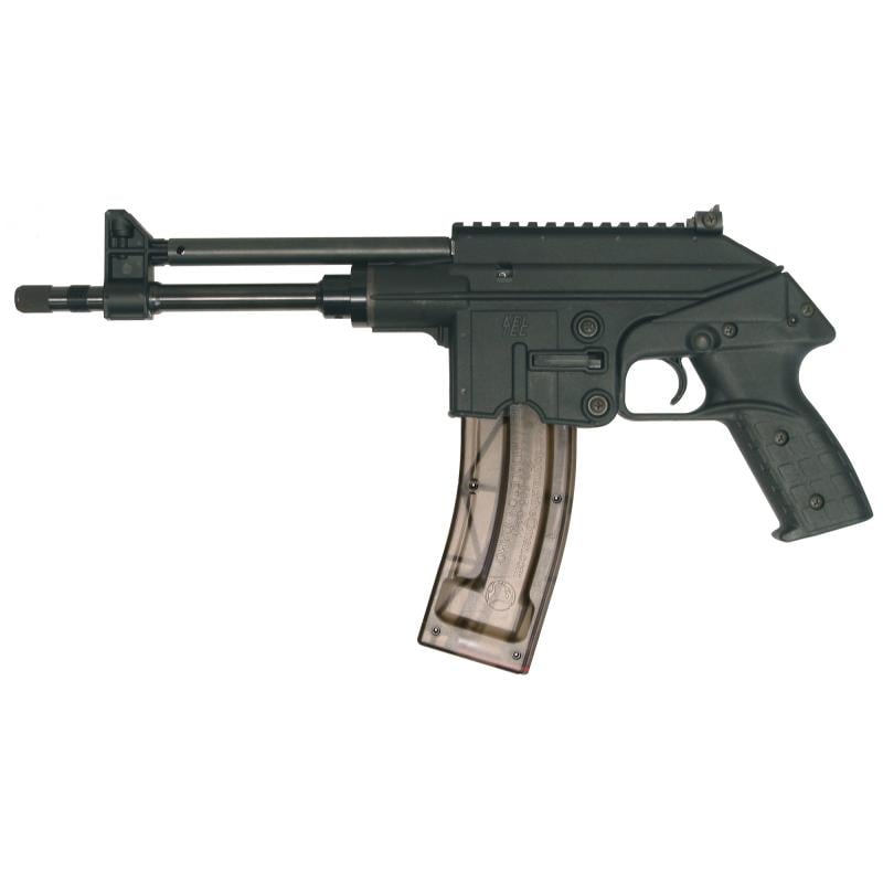 PLR-22 Pistol .22 Long Rifle 10.1 Inch Threaded Barrel Adjustable Sights Black Finish 26 Round