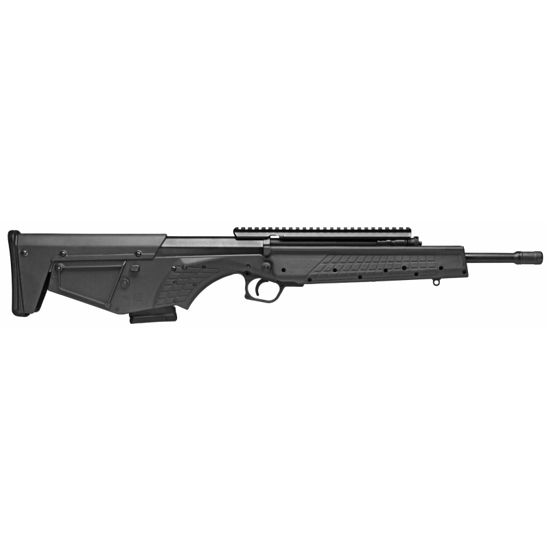 Rifle Downward-eject Bullpup, Semi-automatic, 223 Rem/556NATO, 20.5" Barrel, Black Finish, Fixed Stock, 10Rd RDBCBLK