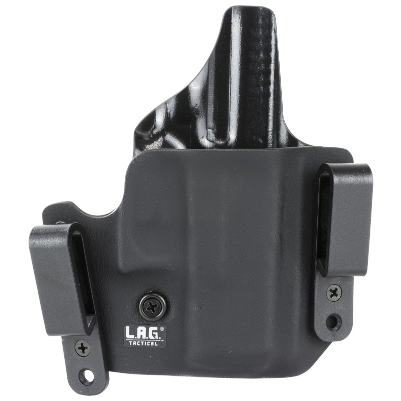 Defender Series, OWB/IWB Holster, Fits Glock 26/27/33, Kydex, Right Hand, Black Finish 1004