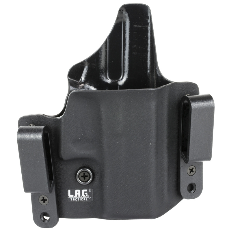 Defender Series, OWB/IWB Holster, Fits Glock 43/43X, Kydex, Right Hand, Black Finish 1053