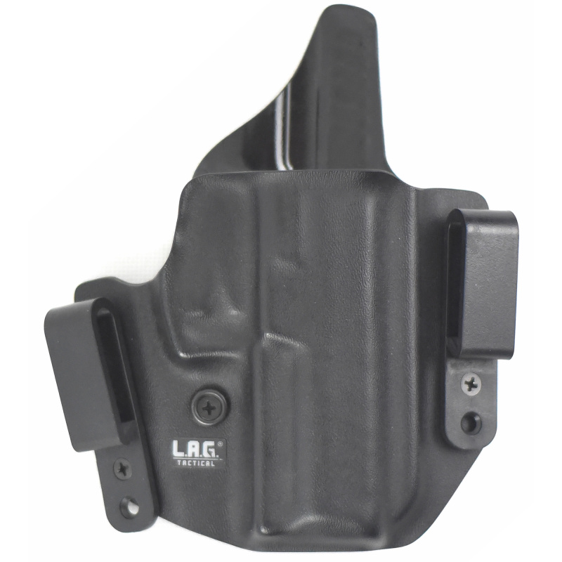 Defender Series, OWB/IWB Holster, Fits IWI Masada Slim, Kydex, Right Hand, Black 19012