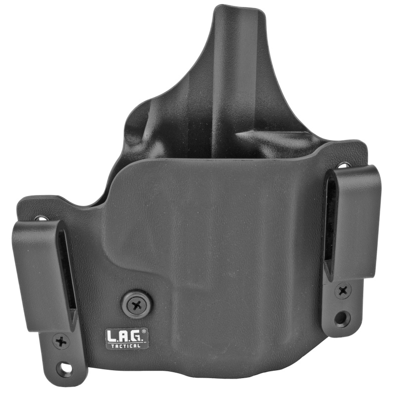 Defender Series, OWB/IWB Holster, Fits Springfield Hellcat, Kydex, Right Hand, Black Finish 3055
