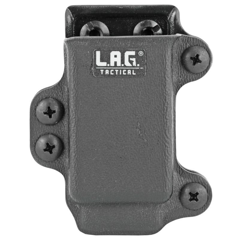 Single Pistol Magazine Carrier, Fits Most Single Stack 9/40 Slim Magazines, Kydex, Black Finish 34001