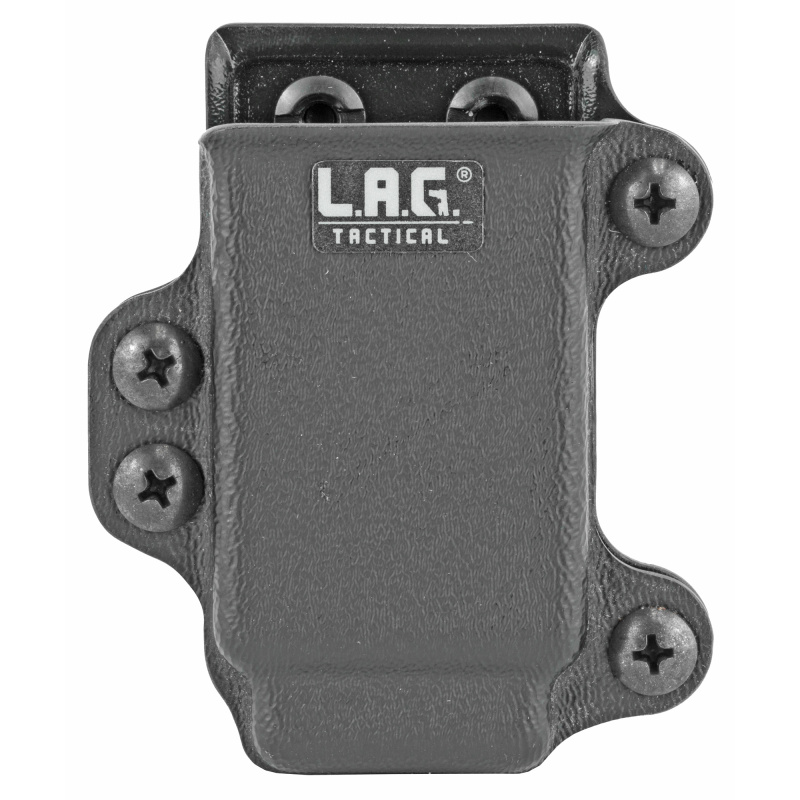 Single Pistol Magazine Carrier, Fits All Single Stack 45ACP Magazines, Kydex, Black Finish 34003