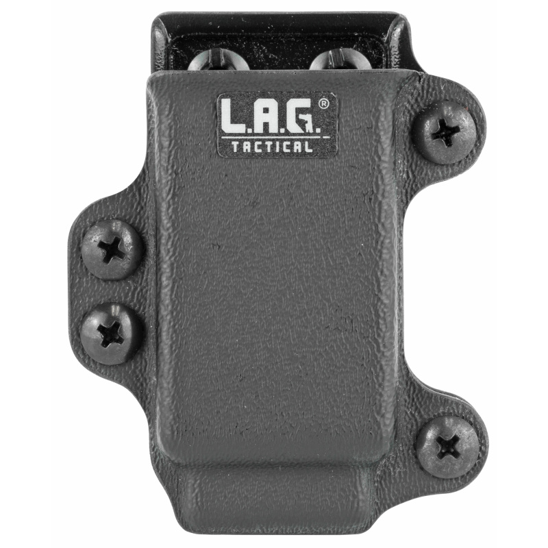 Single Pistol Magazine Carrier, Fits Glock 43 and M&P Shield Magazines, Kydex, Black Finish 34005