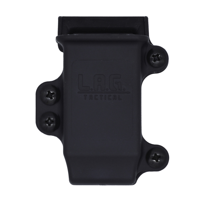 M.C.S. Pro Series, Single Pistol Magazine Carrier, Fits Compact 9MM/40 Magazines, Nylon Construction, Black MCSP02