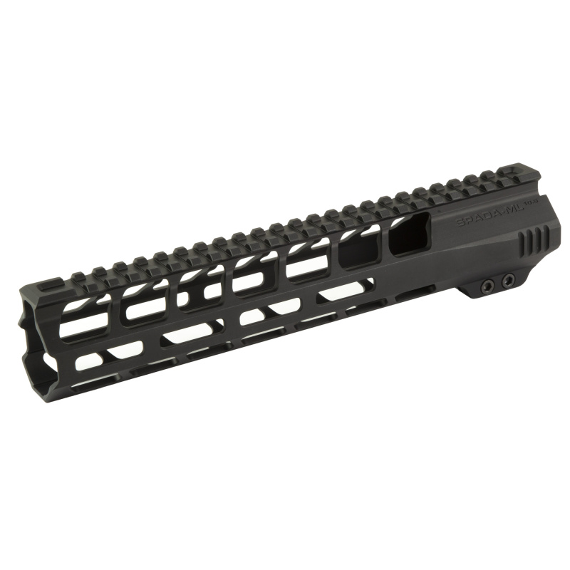 Spada Free Float Handguard, 10.5", Fits AR-15, Anodized Finish, Black, Includes All Neccessary Mounting Hardware 01-HG-010-SPADA-ML