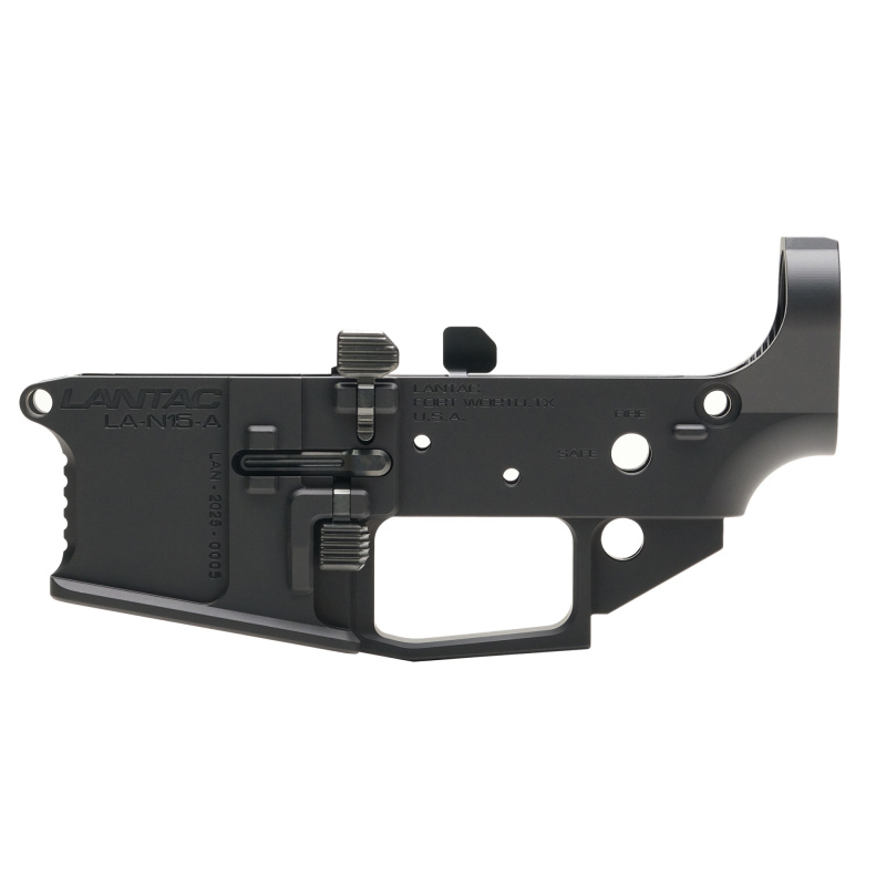 Raven 2 Billet Lower Receiver, Semi-automatic, Multi Caliber, Ambidextrous, Anodized Finish, Black 01-RV2-LWR