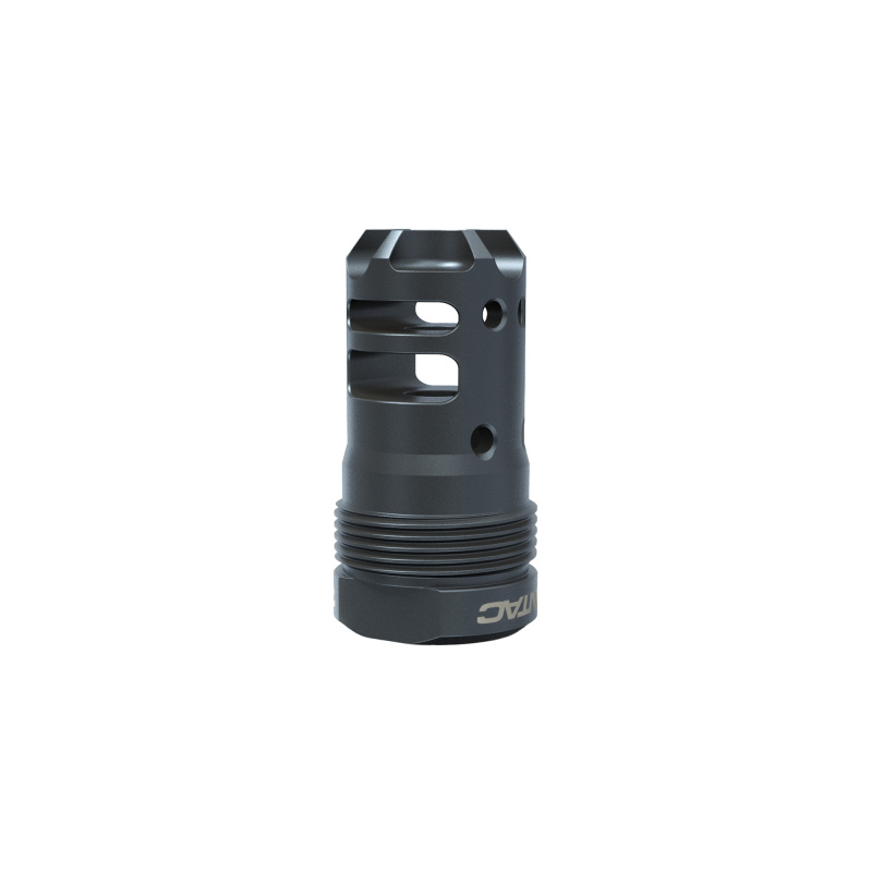 Dragon Muzzle Brake, 223 Remington/556NATO, 1/2X28 Thread Pitch, Plan B Compatible, QPQ Finish, Black, Short DGN556B-PBS