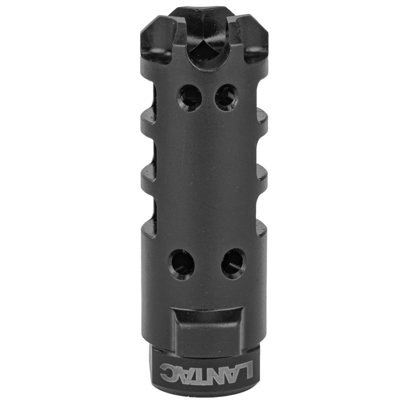 .223/556 Dragon Muzzle Brake W/Quick Detach GemTech Mount, Hardened Milspec Steel, Nitride, AR Rifles, 1/2X28 DGN556B-QM