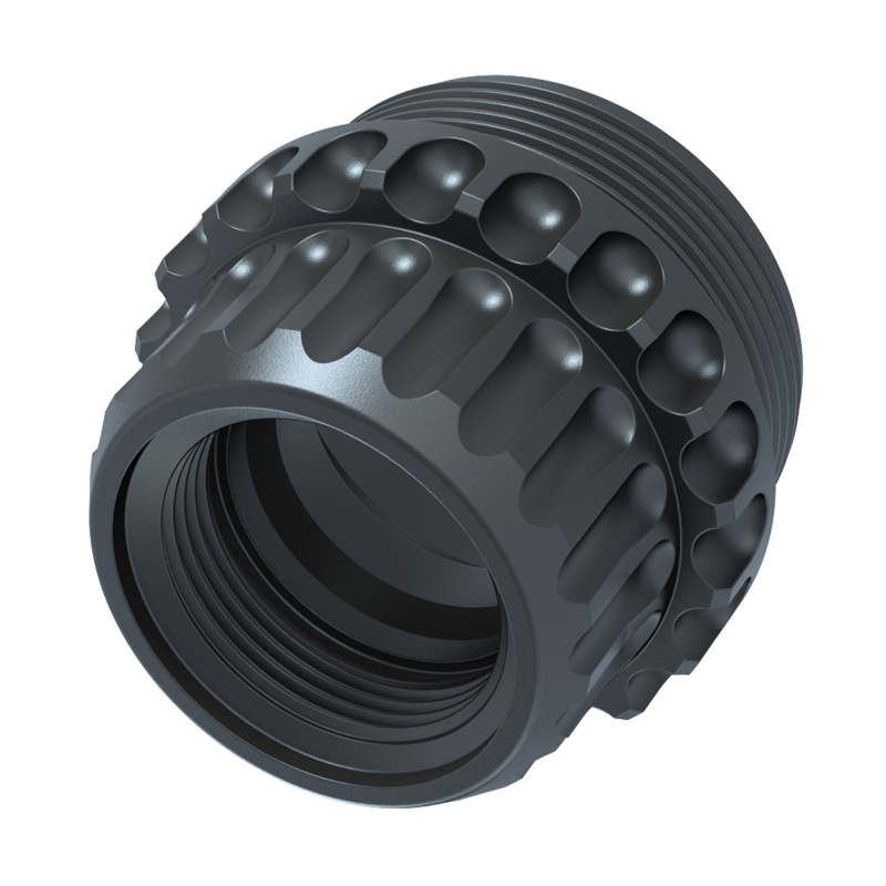 Adaptable Core, Plan B HUB Adapter, 1.375X24 Thread Pitch, QPQ Finish, Black HUB-ADC-PB-1375