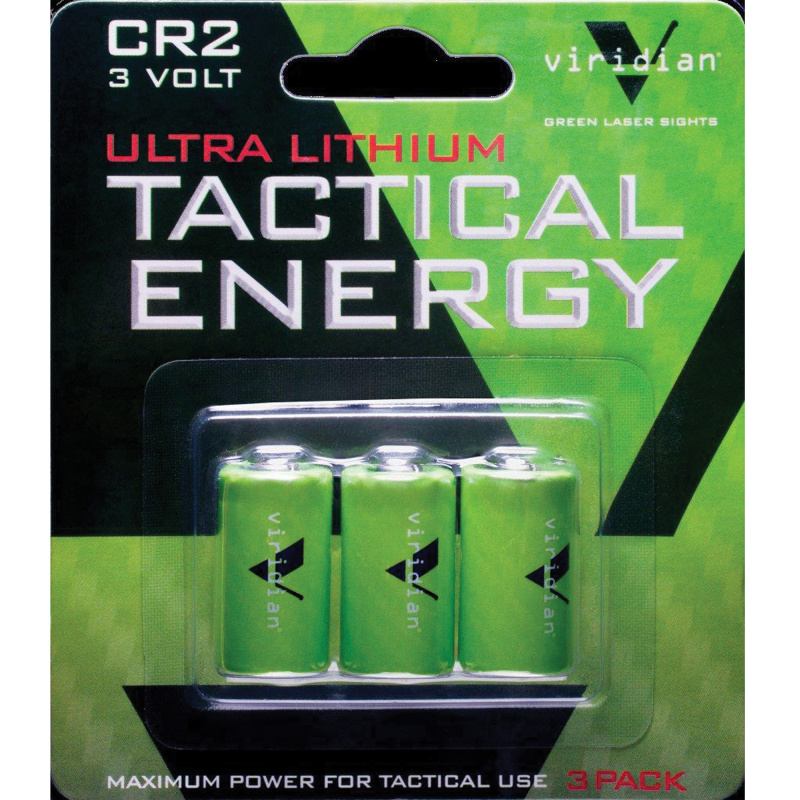Tactical Energy Ultra Lithium CR2 Batteries 3-Pack
