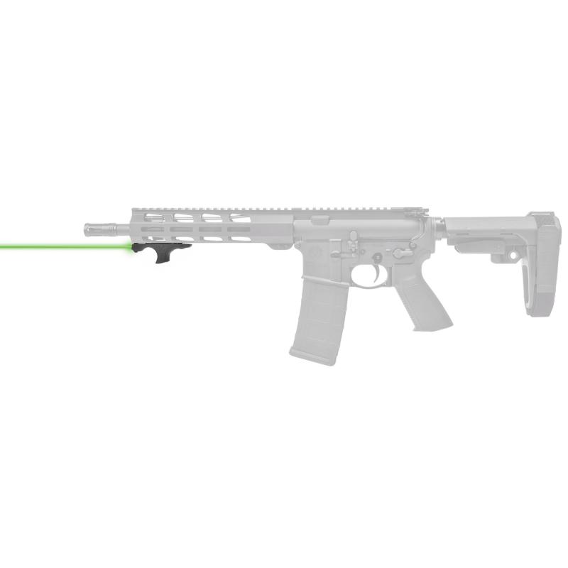 HS1, Hand Stop, Green Laser, Includes M-Lok mounting hardware, Double Pressure Activation Buttons, Adjustable Windage and Elevation, Black Finish 912-0031