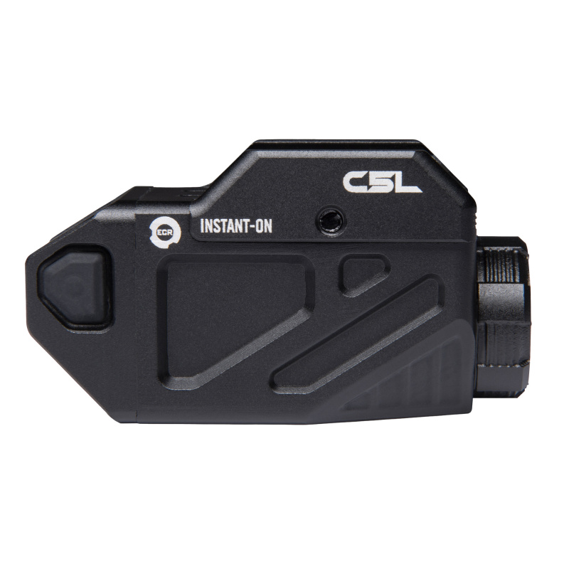 C5L Tactical Light with Green Laser, Universal Fit, Rechargeable Battery, 600 Lumens, Black 930-0027