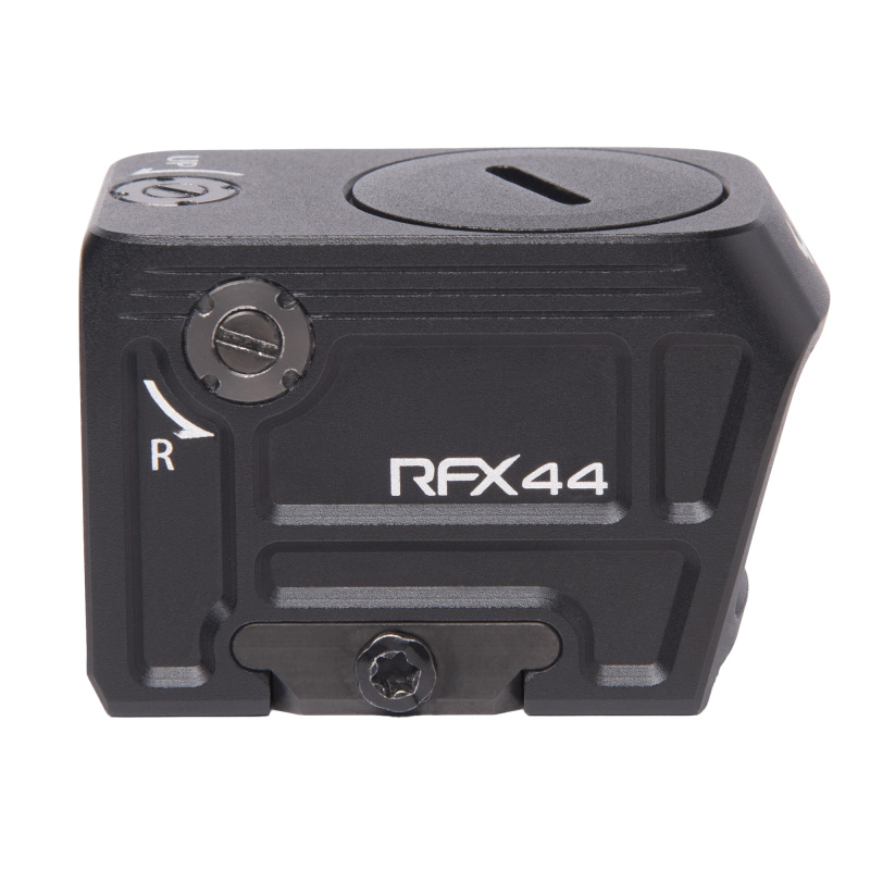 RFX, Reflex Sight, 5 MOA Green Dot, 1X44mm Objective, Black, ACRO Footprint, Includes High Mount 981-0113