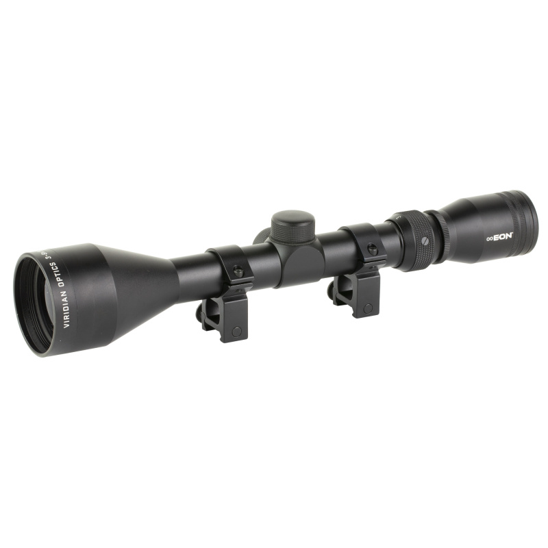 EON, Rifle Scope, 3-9X, 50mm Objective, BDC Reticle, 1" Main Tube, Black 981-0115
