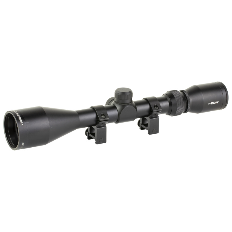 EON, Rifle Scope, 4-12X, 42mm Objective, BDC Reticle, 1" Main Tube, Black 981-0116