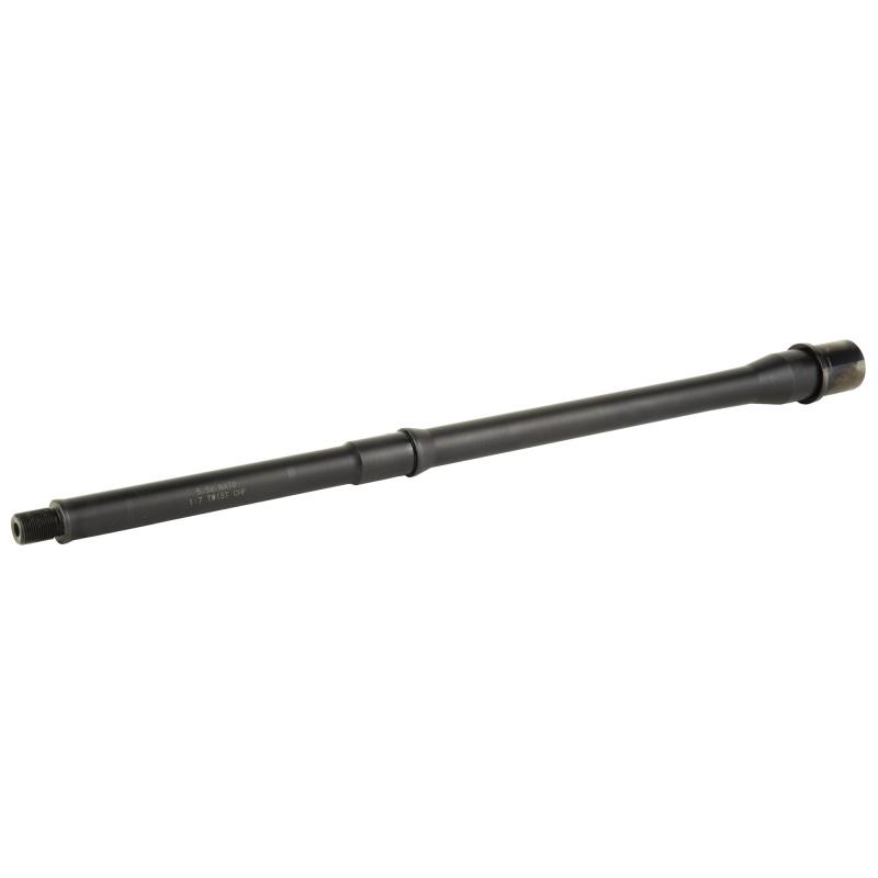 Cold Hammer Forged, Barrel, 556NATO, 16.25", 1:7 Twist, Mid-Length, Fits AR-15, Melonite Finish, Black BAR163M