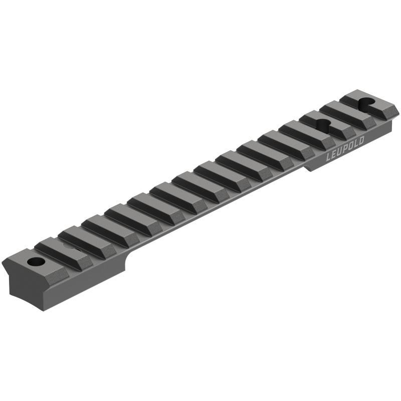 BackCountry, 1 Piece Base, Fits Weatherby Mark V/Vanguard Long Action, Matte Black 171354