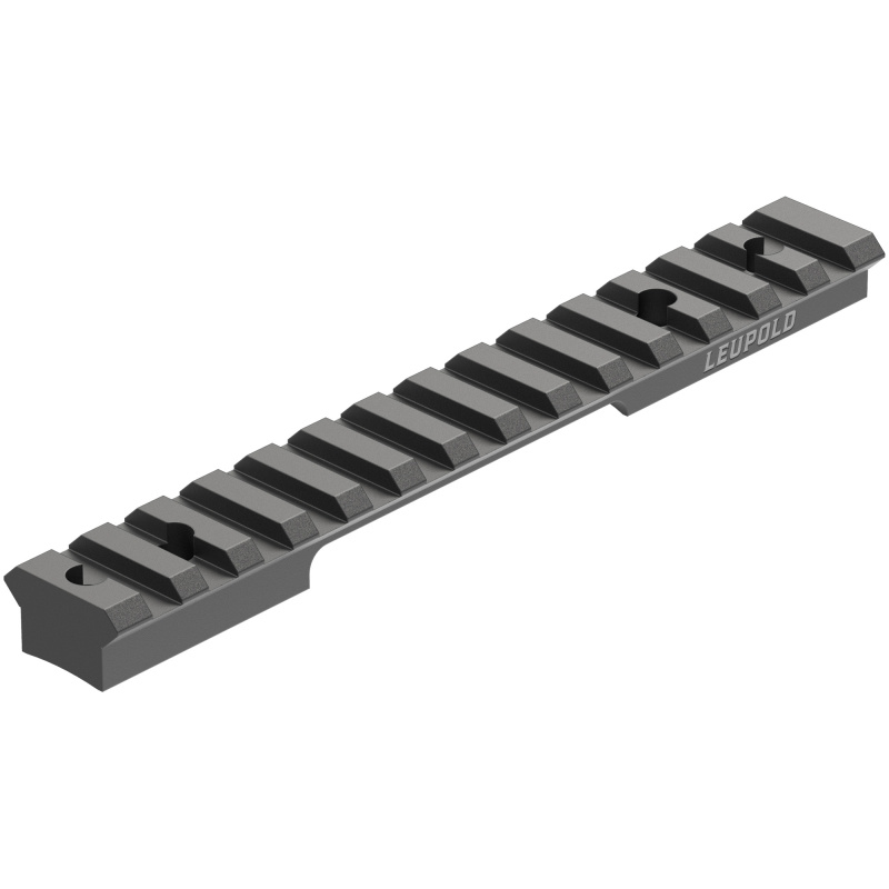 BackCountry, 1 Piece Base, Fits Remington 700 Short Action, #8-40 Screws, Matte Black, 20 MOA 180950
