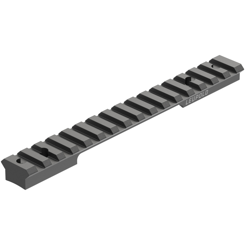 BackCountry, 1 Piece Base, Fits Remington 700 Long Action, #8-40 Screws, Matte Black 180951