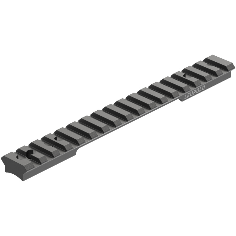 BackCountry, 1 Piece Base, Fits Savage 10/110 Long Action Round Receiver, #8-40 Screws, Matte Black 180955