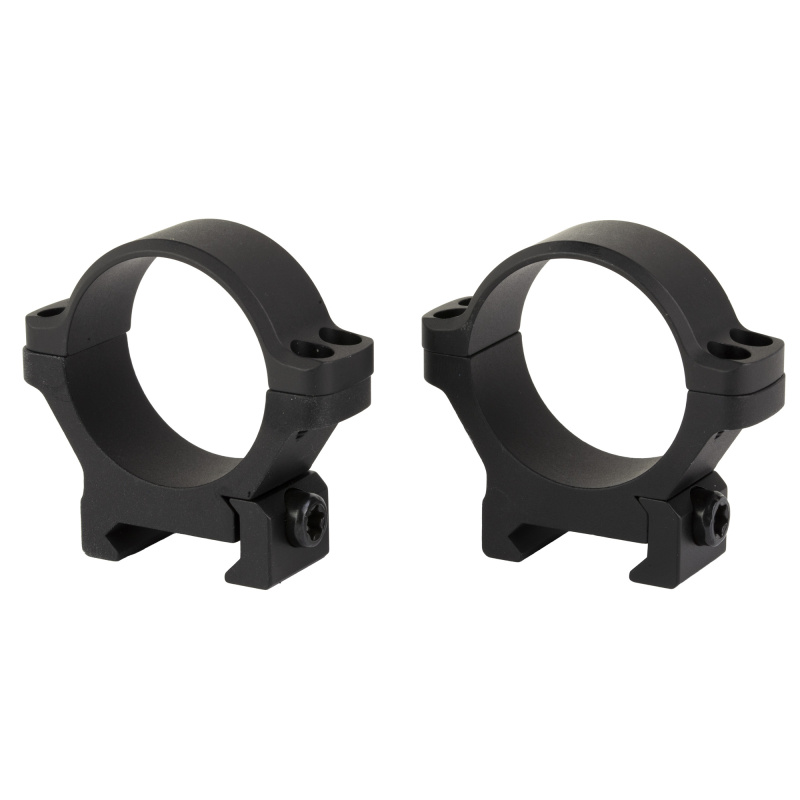 Back Country, Cross Slot Ring, 34mm Medium, Fits Picatinny, Matte Finish, Black 183391