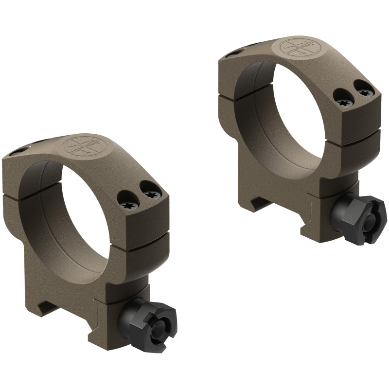 Mark 4, Rings, 35mm, High Height, Aluminum Construction, Matte Finish, Flat Dark Earth 185237