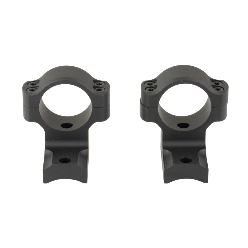 BackCountry, Rings, 1" High, 2 Piece, Fits Savage 10/110 Round Receivers, Matte Finish, Black 187353