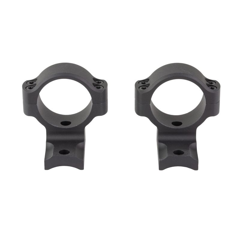 BackCountry, Rings, 30mm High, 2 Piece, Fits Savage 10/110 Round Receivers, Matte Finish, Black 187355
