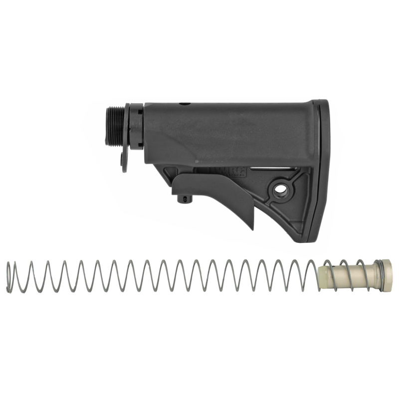 Ultra-Compact Individual Weapon Stock Kit, Black Finish, Shortened Stock, Buffer, Buffer Tube, Buffer Spring 200-0092A01