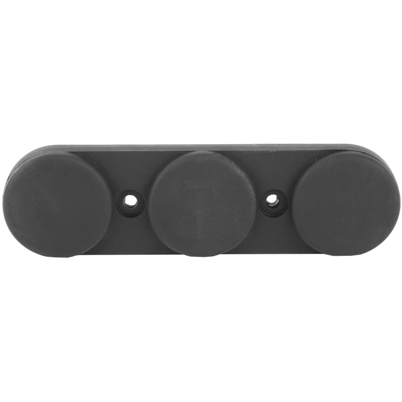 Concealment Magnet, Black, 3 Magnet Design, Includes Mounting Screws, Drywall Anchors, and Double-Sided Adhesive Tape 03190