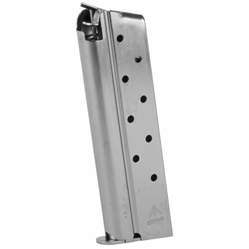 Magazine, 38 Super, 9Rd, Fits 1911, Nickel MGCGOV38N