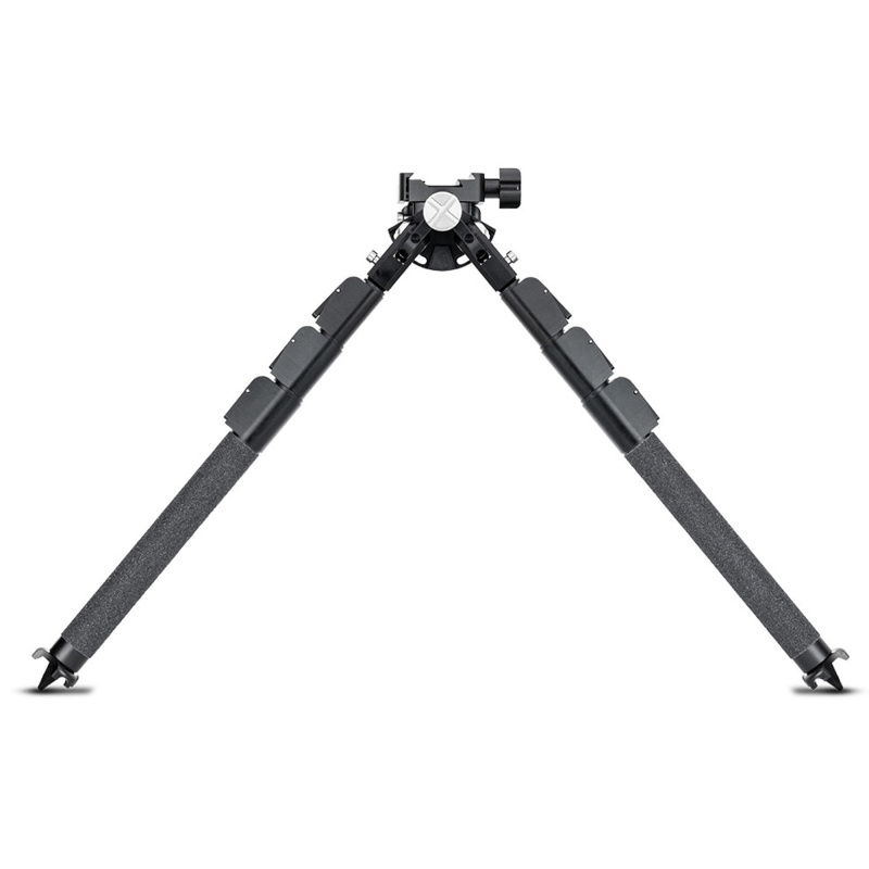 CKYE-Pod Gen3, Triple Pull Legs, Height Adjustable 9"-36", Quick Detach ARCA/Picatinny Mount, Spiked Feet, Hard Coat Anodized Finish, Black 114160-BLK
