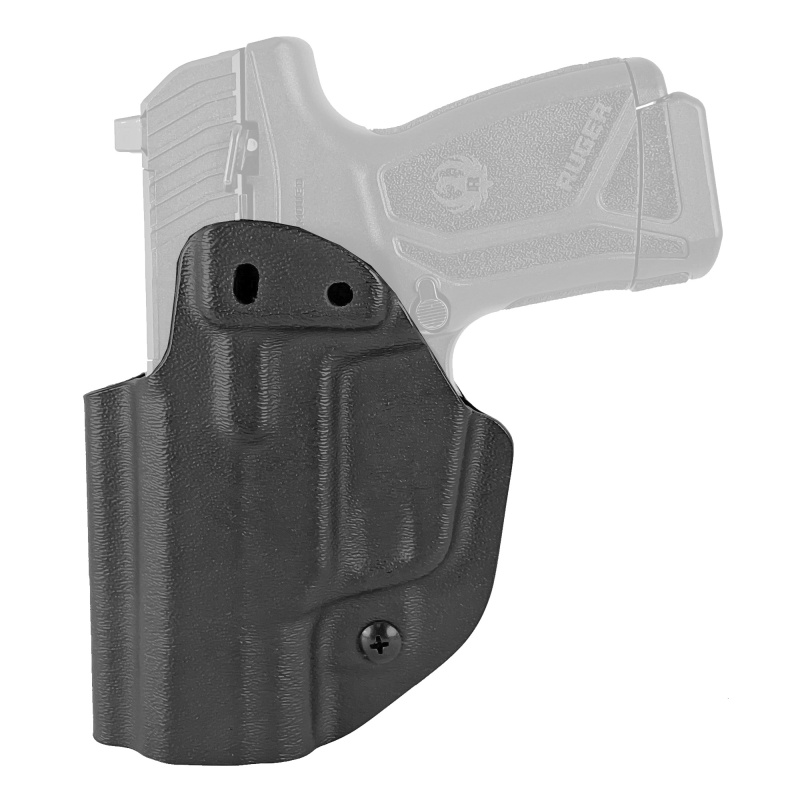 Inside Waistband Holster, Ambidextrous, Black, Ruger Max-9, Kydex HRUMX9AIWBA-BL