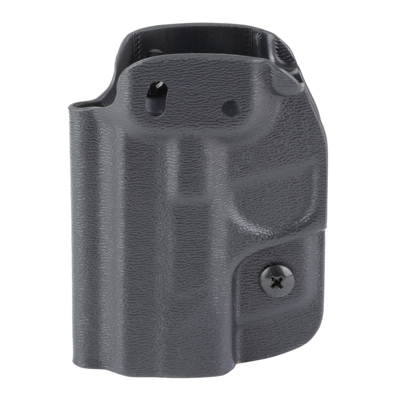 AIWB/OWB Series, Appendix/Inside/Outside Waistband Holster, Fits S&W Bodyguard 2.0, Boltaron, Black, Ambidextrous, Includes 1" Belt Clip HSWBG2AIWBA-BL