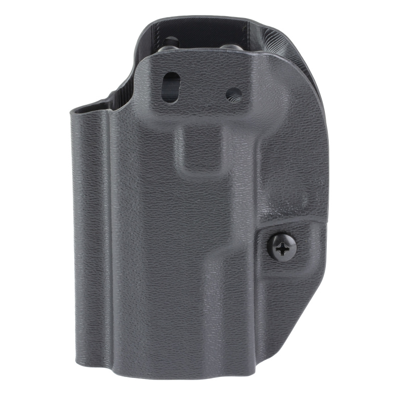 AIWB/OWB Series, Appendix/Inside/Outside Waistband Holster, Fits Tauus GX2, Boltaron, Black, Ambidextrous, Includes 1" Belt Clip HTGX2AIWBA-BL